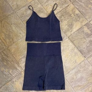 Matching Biker Short Set